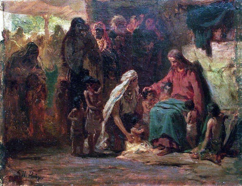 Blessing Children , Ilya Repin