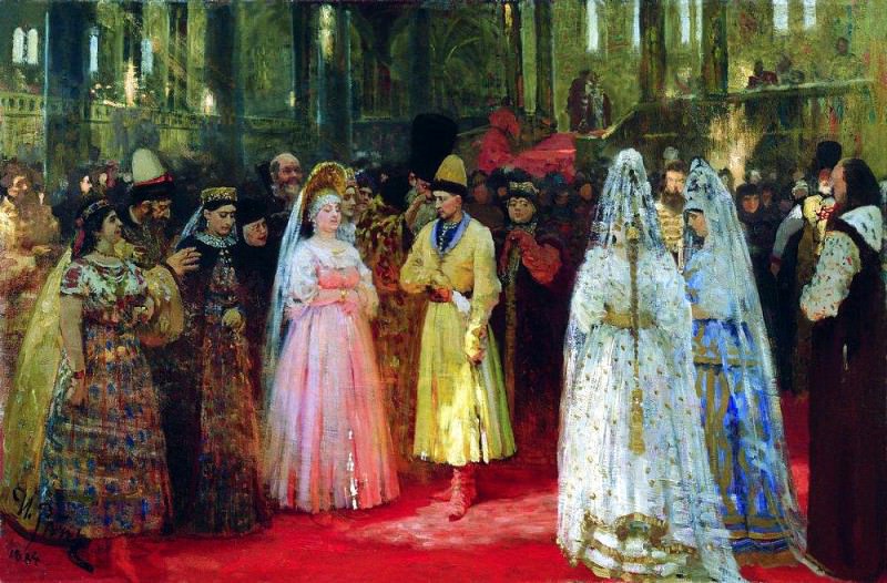 Выбор царской невесты, Илья Ефимович Репин
