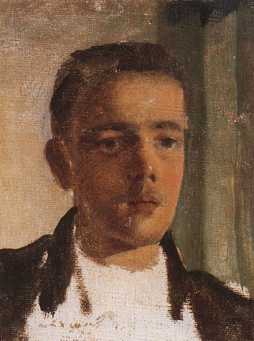 Portrait of S. P. Diaghilev, Konstantin Andreevich Somov