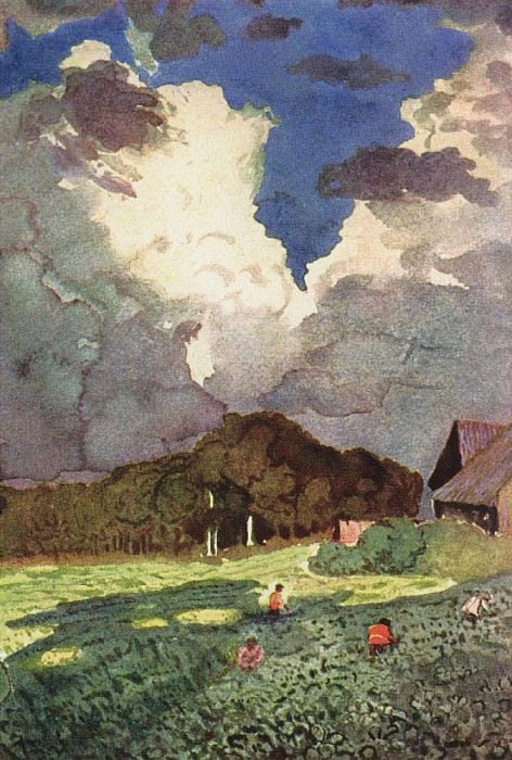 After the storm, Konstantin Andreevich Somov