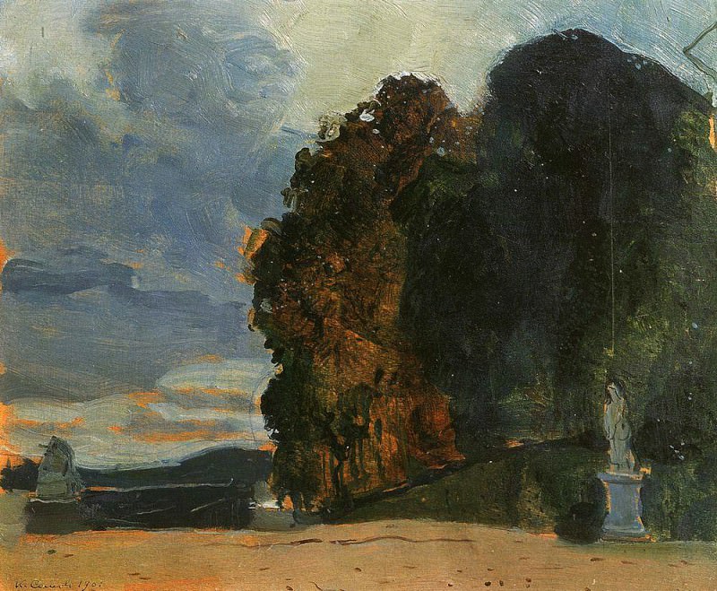 In the park of Versailles, Konstantin Andreevich Somov