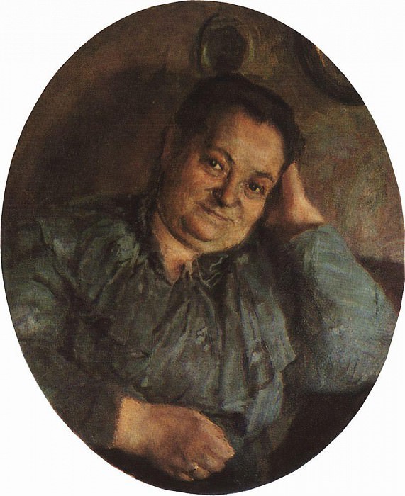 Portrait of the artist’s mother, Konstantin Andreevich Somov