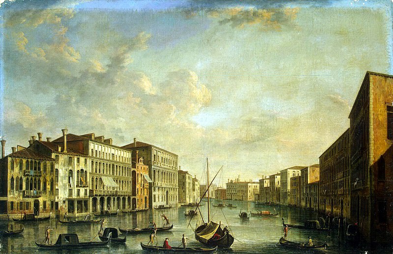 Tironi, Francesco. View of the Grand Canal, Hermitage ~ part 12