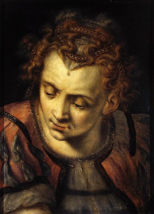 Floris, Frans. Study of female head, Hermitage ~ part 12