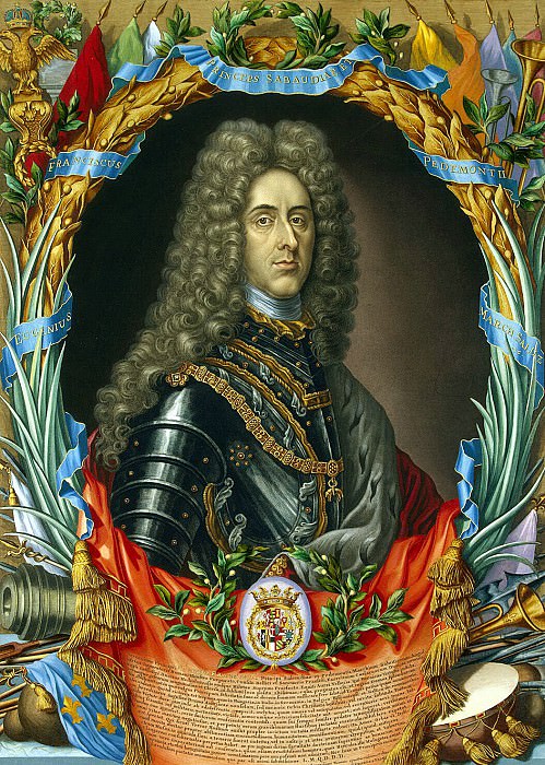 Falk, Gerard. Portrait of Prince Eugene of Savoy, Hermitage ~ part 12