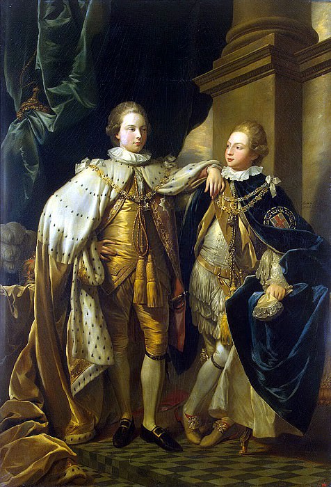 West, Benjamin. Portrait of George, Prince of Wales and Prince Frederick, later Duke of York, Hermitage ~ part 12