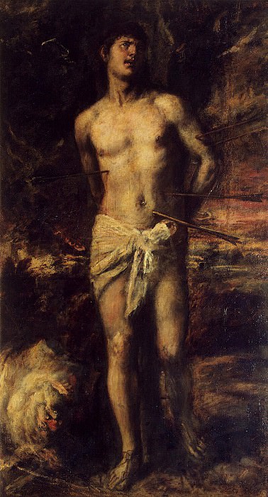 Titian. St. Sebastian, Hermitage ~ part 12