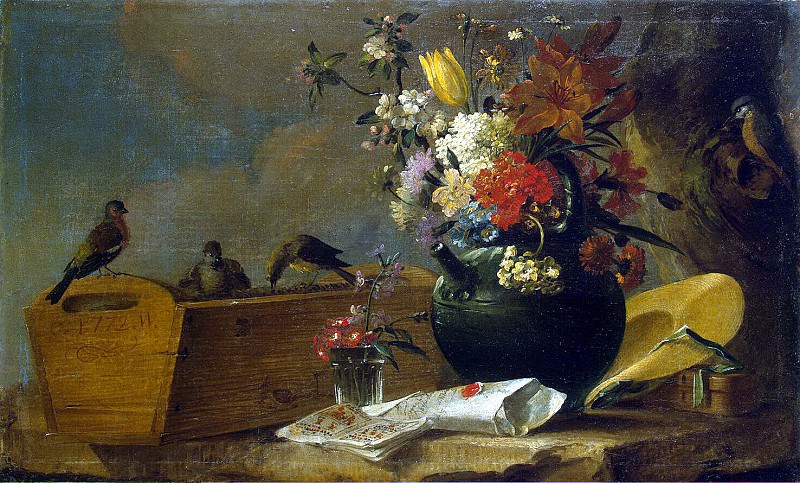 White, Charles. Flowers and birds, Hermitage ~ part 12