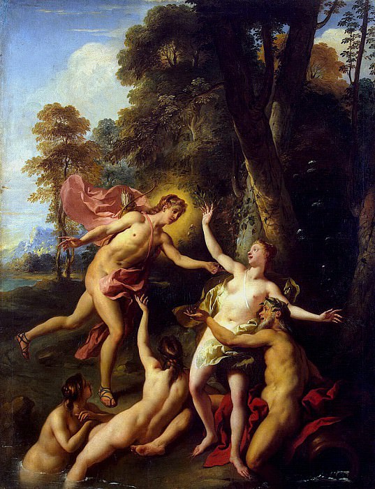 Troyes, Jean-François de. Apollo and Daphne, Hermitage ~ part 12