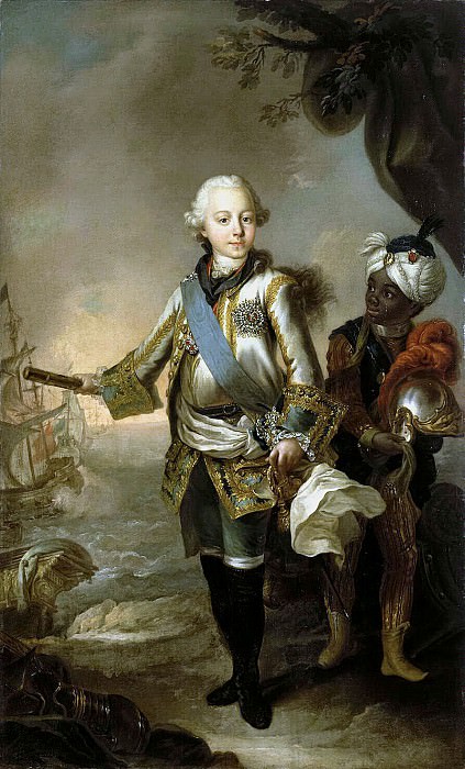 Torelli, Stefano. Portrait of Grand Duke Paul Petrovich, Hermitage ~ part 12