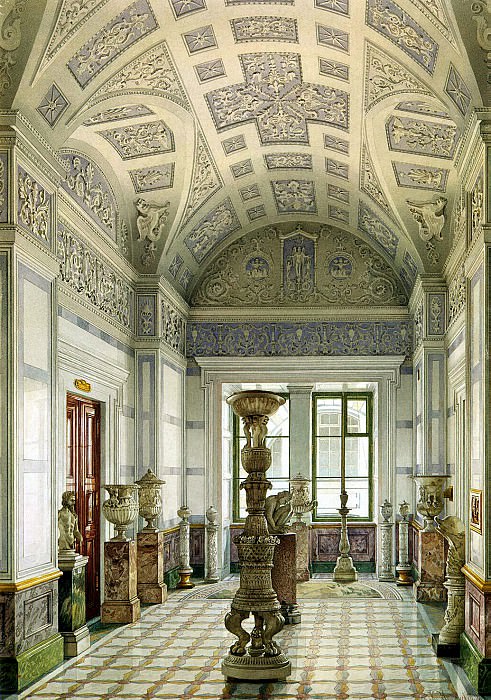 Ukhtomsky, Konstantin Andreevich. Types of rooms of the New Hermitage. Cabinet sculpture , Hermitage ~ part 12
