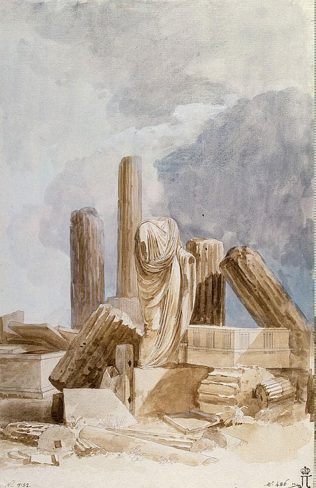Uele, Jean-Pierre-Laurent. The sculpture and architectural fragments of marble, stone and lava, found on the island of Lipari, Hermitage ~ part 12
