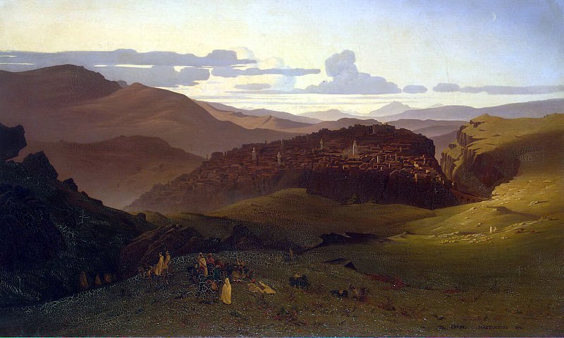 Frere, Charles Theodore. View of the city of Constantine, Hermitage ~ part 12
