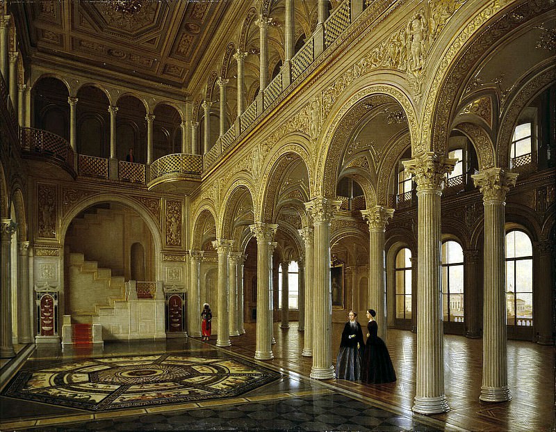 Tutukin, Peter V.. Types of rooms in the Winter Palace. Pavilion Hall, Hermitage ~ part 12