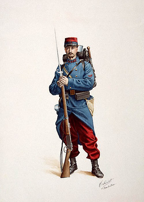 Тирио, Анри – Французский солдат с ружьем, Эрмитаж ~ часть 12