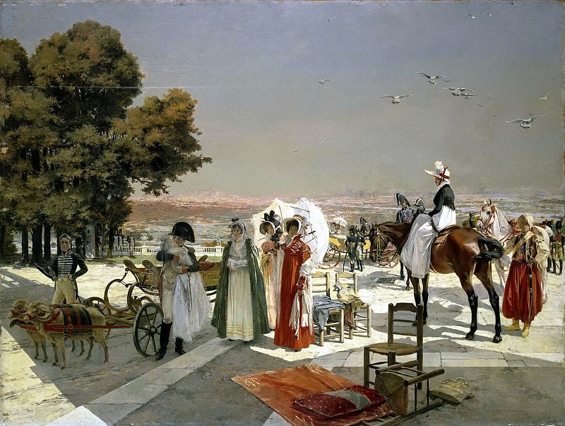 Flameng, Francois. Reception at Compiegne in 1810, Hermitage ~ part 12
