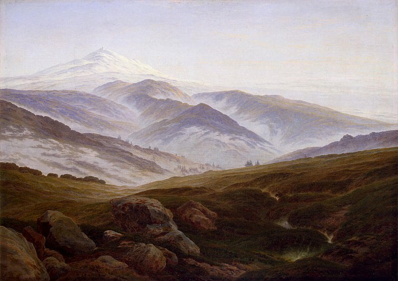 Friedrich, Caspar David. Giant Mountains, Hermitage ~ part 12