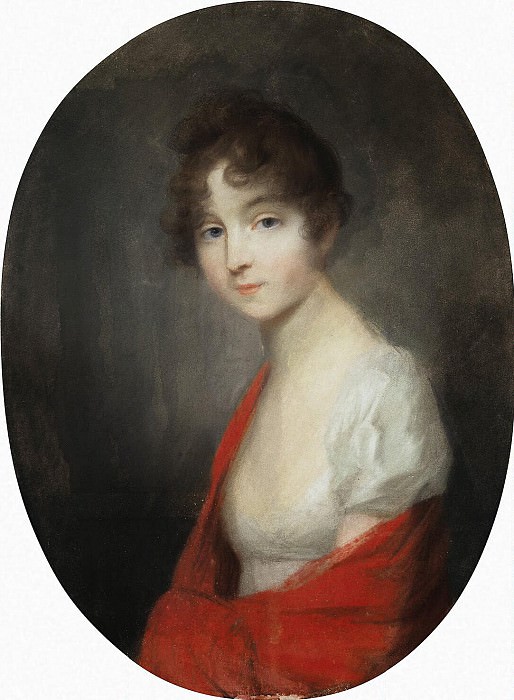 Tishbeyn, Johann Friedrich August. Portrait of a young lady, Hermitage ~ part 12