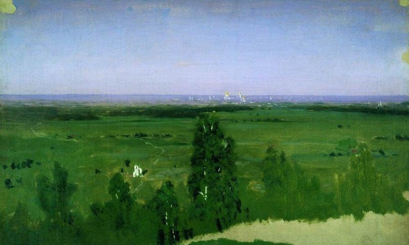 View on Moscow from Sparrow Hills., Arhip Kuindzhi (Kuindschi)