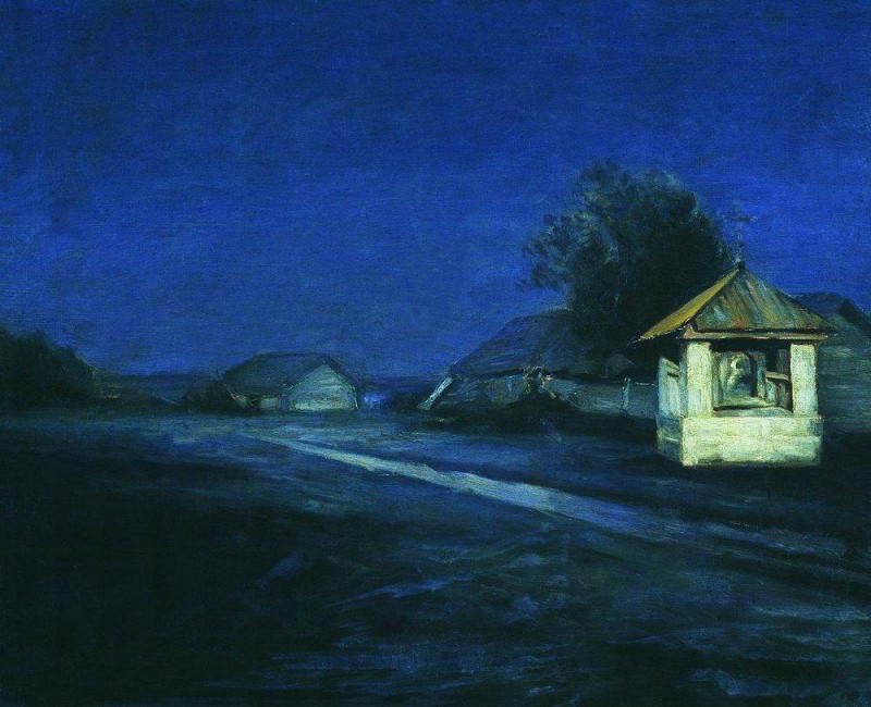 Ночной пейзаж, Архип Иванович Куинджи