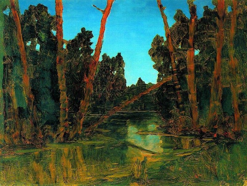Forest swamp., Arhip Kuindzhi (Kuindschi)