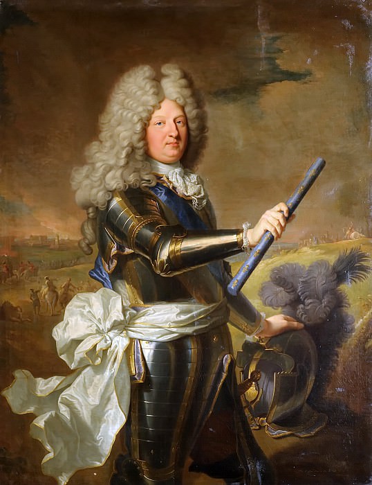 Iasent Rigaud -- Louis de France, Dauphin , known as the Grand Dauphin, Château de Versailles