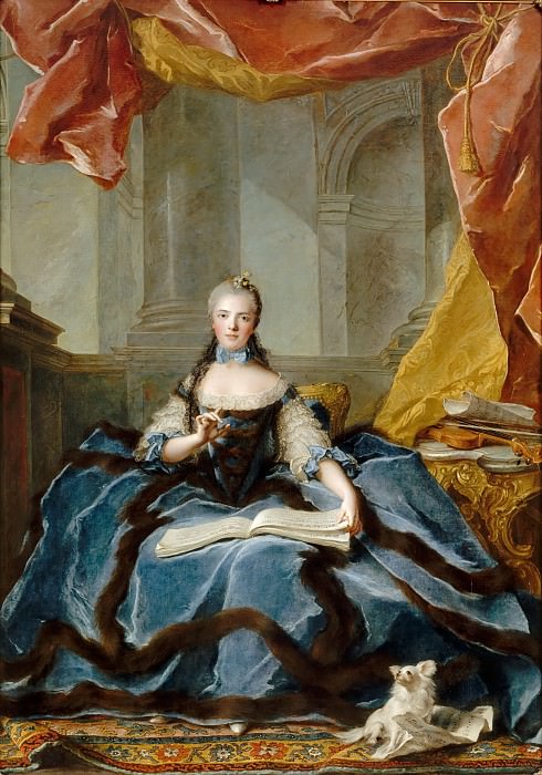 Jean-Marc Nattier -- Marie-Adelaide of France, called Madame Adelaide , Château de Versailles