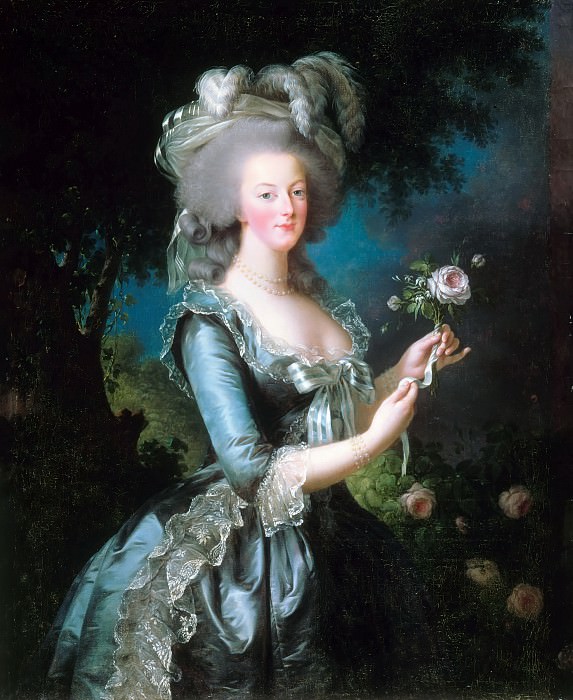 Elisabeth Louise Vigée-LeBrun -- Portrait of Marie-Antoinette , Château de Versailles