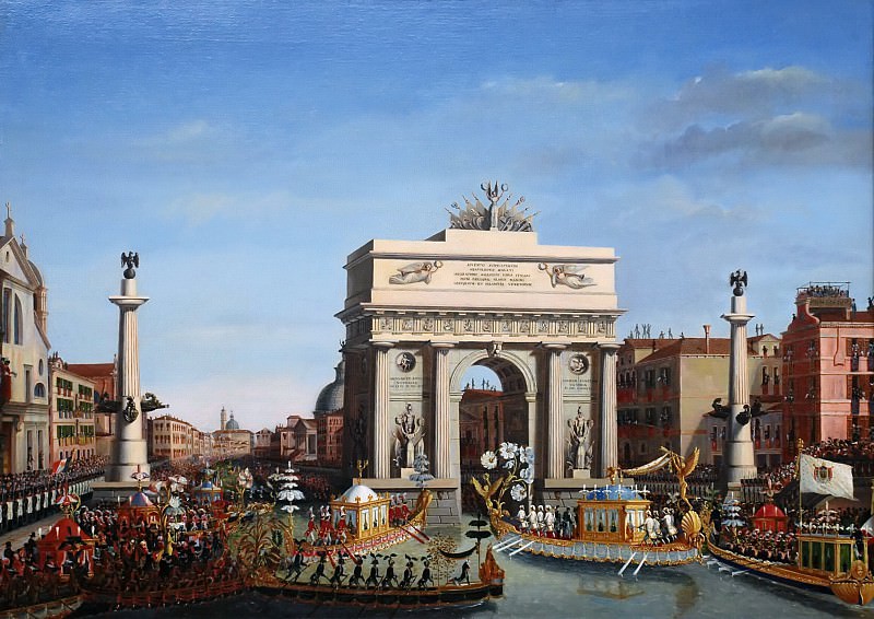 Borsato, Giuseppe -- Entrée de l’empereur Napoléon Ier à Venise, 29 novembre 1807, Château de Versailles