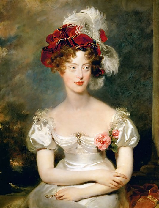 Thomas Lawrence -- Marie-Caroline de Bourbon, princesse des Deux-Siciles, duchess de Berry, Château de Versailles