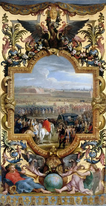 Мейлен, Адам Франс ван дер и Лебрен, Шарль – Капитуляция Камбрэ 18 апреля 1677 года, Версальский дворец