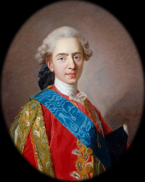 Луи-Мишель ван Ло -- Луи-Август , герцог де Берри, Версальский дворец