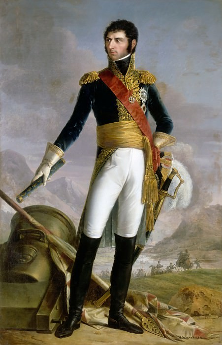 Joseph Nicholas Jouy -- Jean-Baptiste-Jules Bernadotte, Prince of Ponte Corvo, Maréchal de France, later King of Sweden and Norway, shown in 1804, Château de Versailles