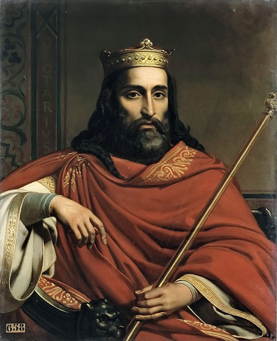Жан-Луи Безар -- Лотарь I, король Франции , Версальский дворец