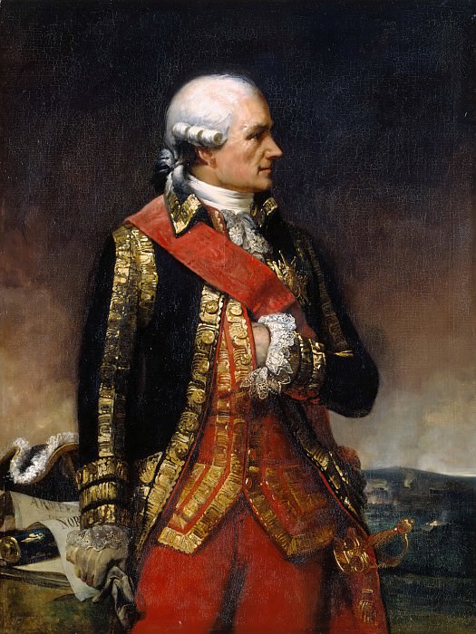 Charles Philippe Auguste Larivière -- Jean-Baptiste-Donatien de Vimeur, comte de Rochambeau, Maréchal of France, Commander-in-chief of the Armée du Nord in 1792, Château de Versailles