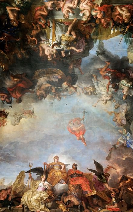 Charles Le Brun -- The King governs by himself, Château de Versailles