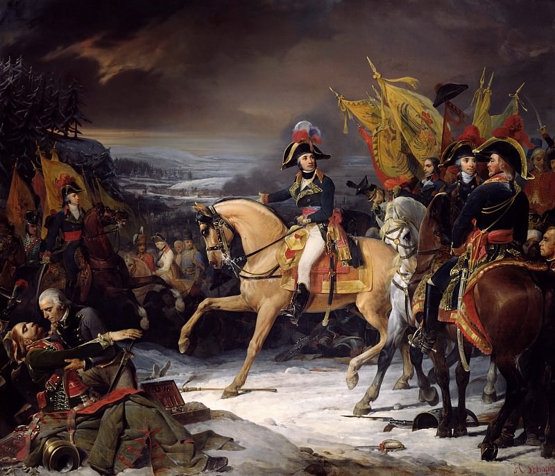 Henri-Frederic Chopin -- The Battle of Hohenlinden December 3, 1800, Château de Versailles