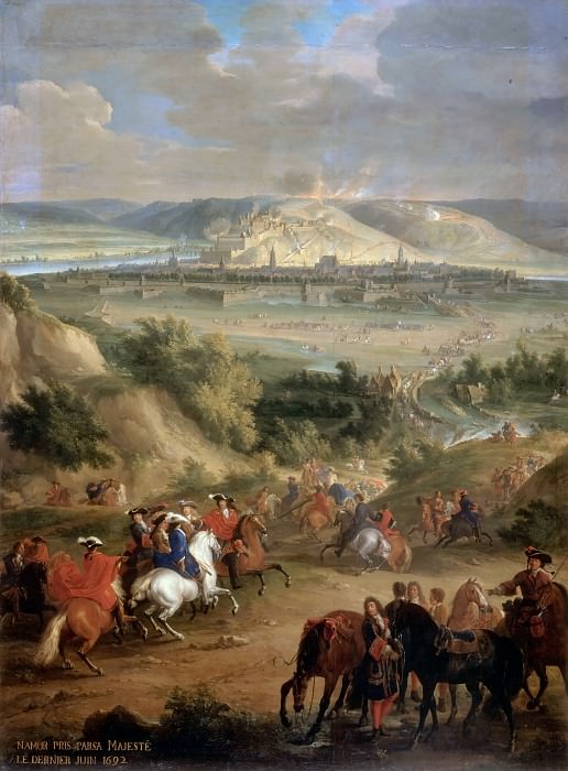 Жан-Батист Мартен -- Осада Намюра в июне 1692 года, Версальский дворец