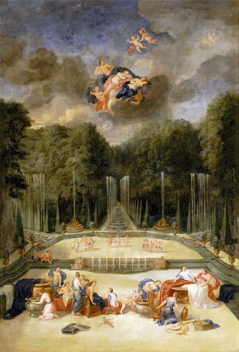 Жан Котель -- Водный театр в роще, Версальский дворец