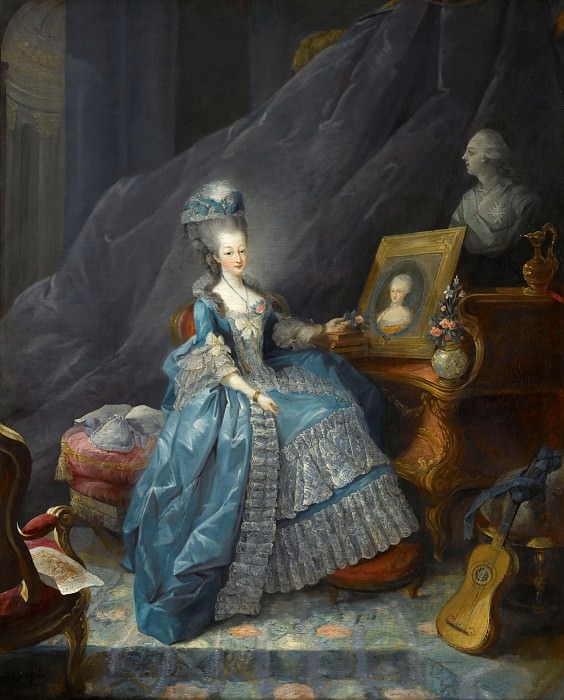 Жан-Батист-Андре Готье-Даготи -- Мария-Тереза Савойская, графиня Артуа, Версальский дворец
