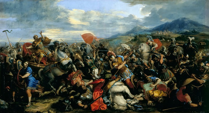 Жак Куртуа -- Битва при Арбелах в 331 году до н.э., Версальский дворец