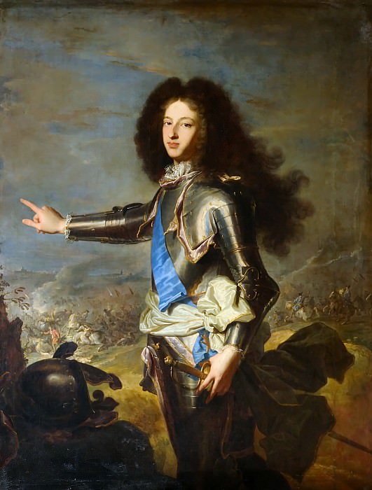 Иасент Риго -- Людовик Французский , герцог Бургундский, Версальский дворец