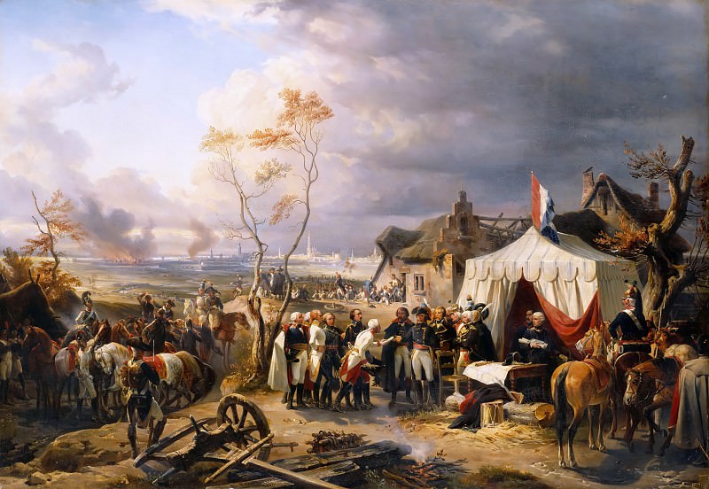 Félix Henri Emmanuel Philippoteaux -- Capitulation of the citadel at Anvers, 29 November 1792, Château de Versailles
