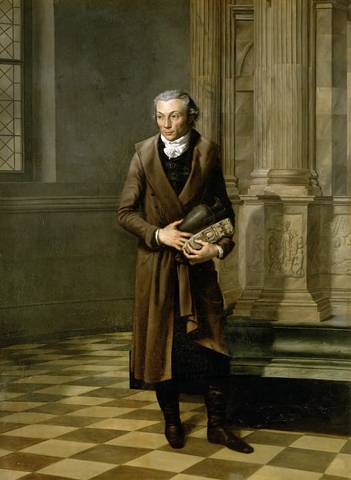 Жак-Луи Давид -- Александр Ленуар, основатель французского музея исторических памятников, Версальский дворец
