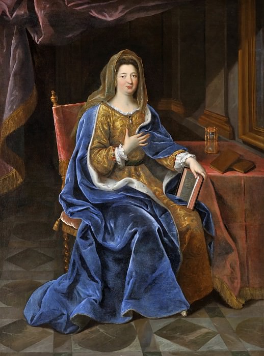 Pierre Mignard I -- Francoise d’Aubigne, Marquise of Maintenon , Château de Versailles