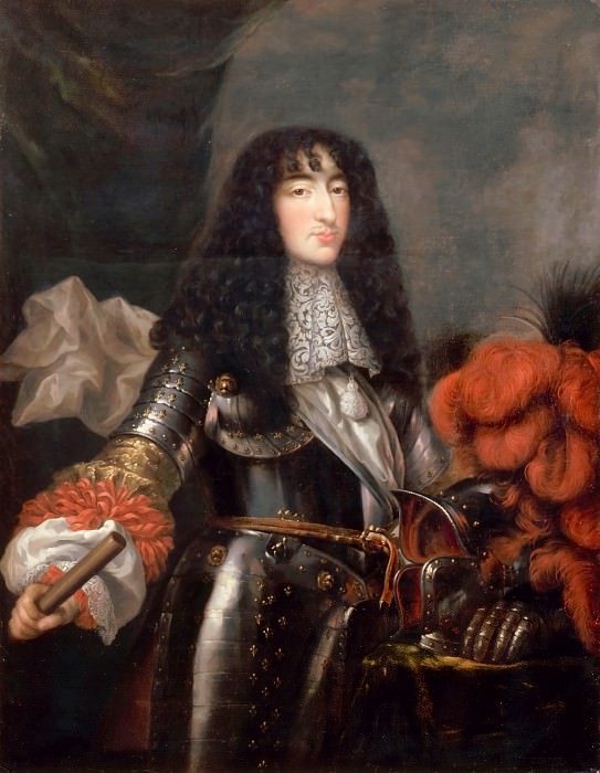 Антуан Матьё -- Филипп, герцог Орлеанский, прозванный Месье, 120х92, Версальский дворец