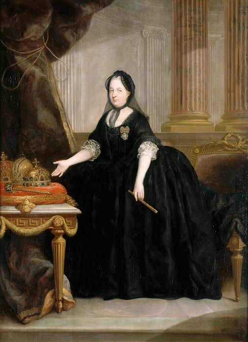 Антон фон Марон -- Мария-Тереза Габсбург , императрица Австрийская, королева Венгрии и Богемии, Версальский дворец