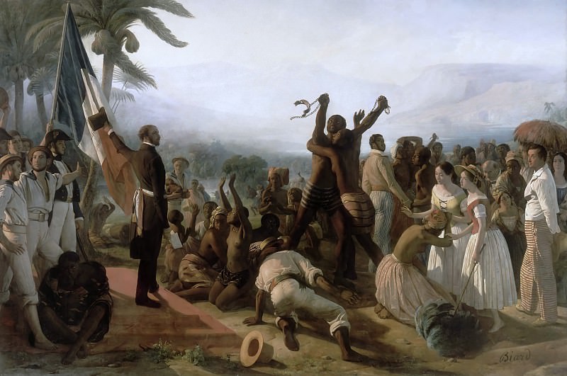 Франсуа-Огюст Биар -- Провозглашение отмены рабства во французских колониях в 1848 году, Версальский дворец