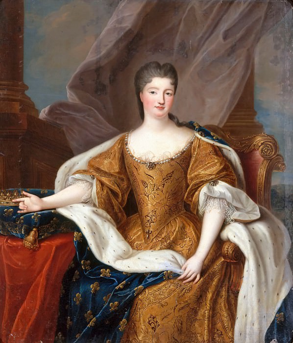  Гобер, Пьер – Мария-Анна де Бурбон-Конти, принцесса Конде, Версальский дворец