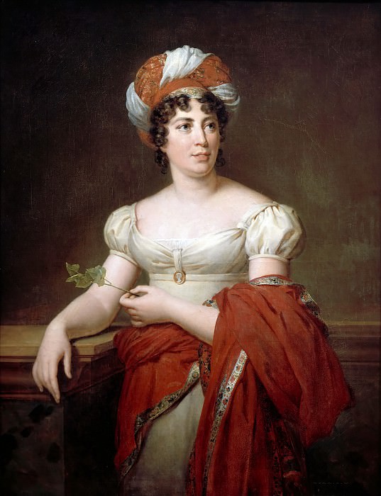 Marie Eléonore Godefroy -- Anne-Louise-Germaine Necker, Baroness de Staël-Holstein, known as Madame de Staël, Château de Versailles